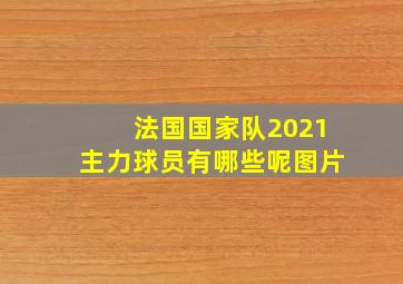 法国国家队2021主力球员有哪些呢图片