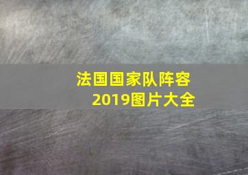 法国国家队阵容2019图片大全