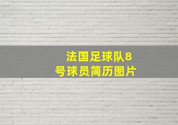 法国足球队8号球员简历图片