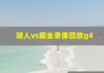 湖人vs掘金录像回放g4