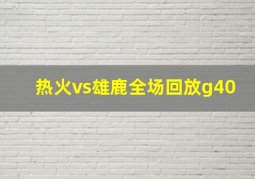 热火vs雄鹿全场回放g40