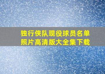 独行侠队现役球员名单照片高清版大全集下载