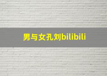 男与女孔刘bilibili