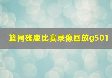 篮网雄鹿比赛录像回放g501