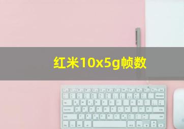 红米10x5g帧数