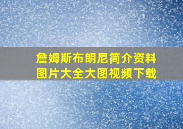 詹姆斯布朗尼简介资料图片大全大图视频下载