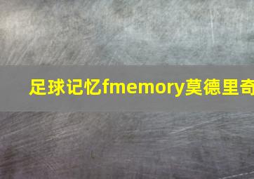 足球记忆fmemory莫德里奇