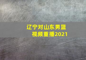 辽宁对山东男篮视频重播2021