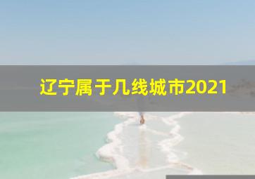 辽宁属于几线城市2021