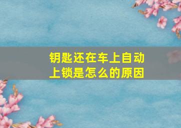 钥匙还在车上自动上锁是怎么的原因