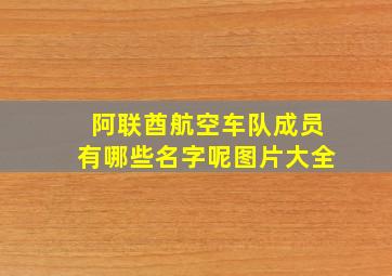 阿联酋航空车队成员有哪些名字呢图片大全